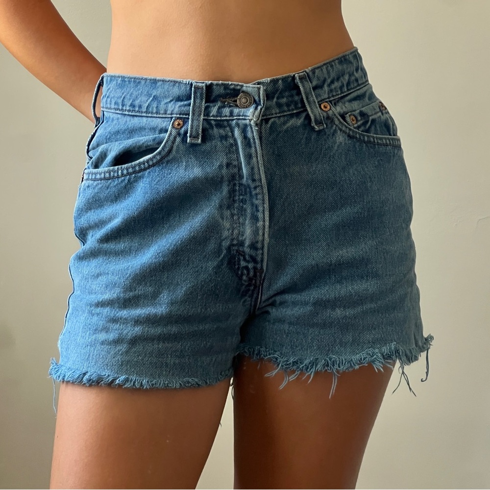 Levi's Classic Blue Jean Shorts